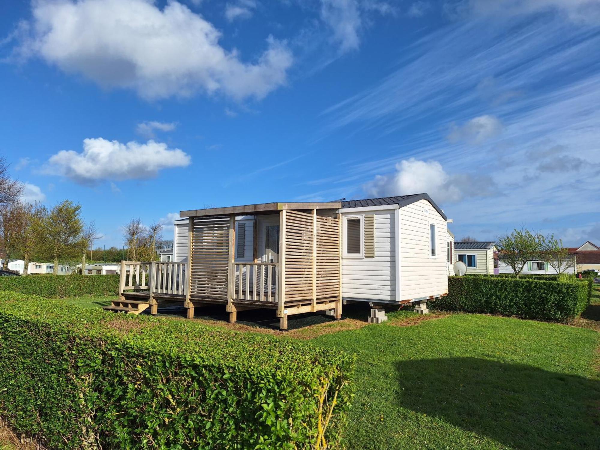 Camping L'Oiseau Blanc Sassetot-le-Mauconduit Exterior foto